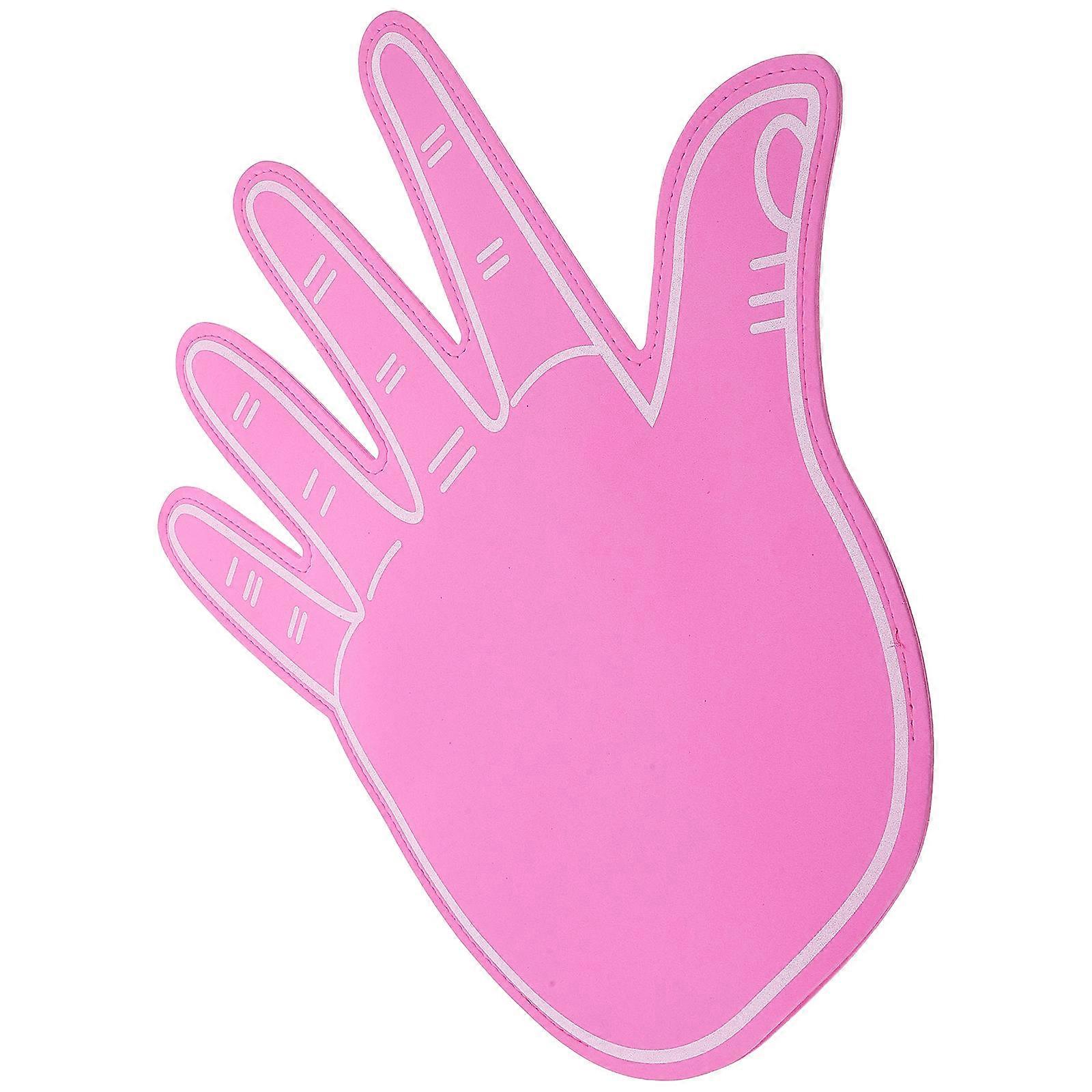 Soft Eva Giant Foam Hand for Cheering Cheerleading Foam Hands Pink