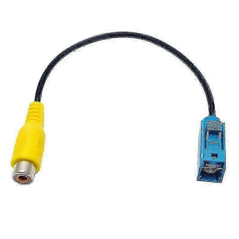 Fakra Reversing Av-in Camera Video Connection Rca Cable Parking Adapter - Fakra To Rca Video Cable
