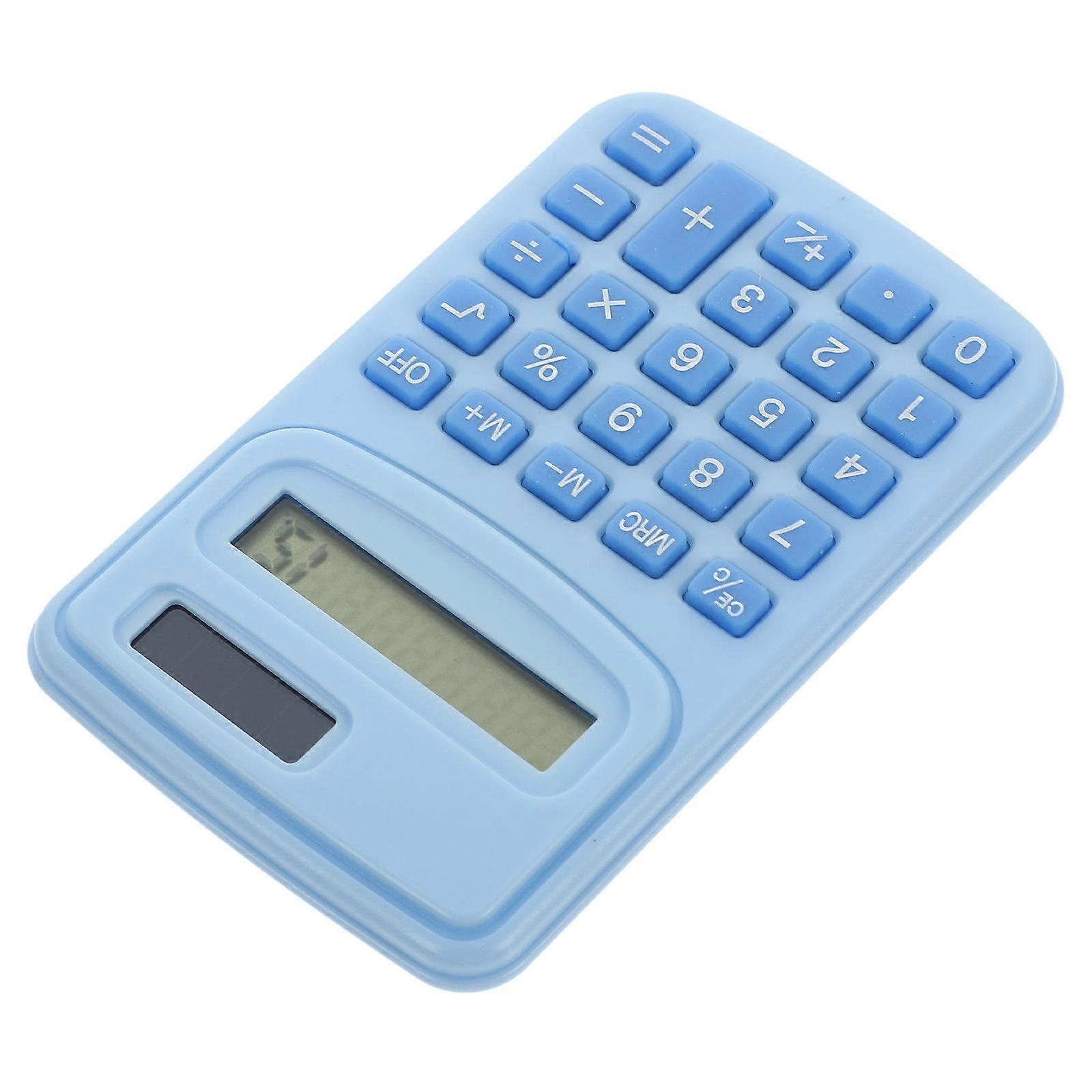 Electronic Calculator Pocket Calculator Office Counting Tool Desktop Decor for School