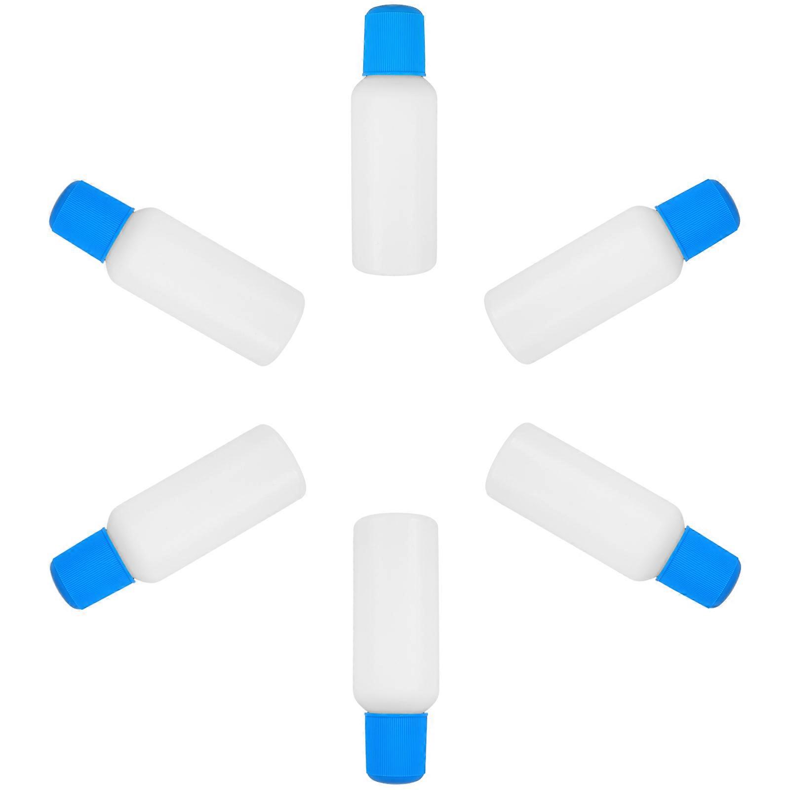 6Pcs Sponge Applicator Bottles Liniments Bottle Sponge Head Bottle Refillable Sponge Head Applicator 100ml