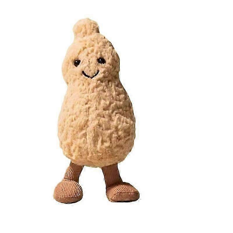 Soft Peanut Plush Toy Interactive Doll for Home Decor