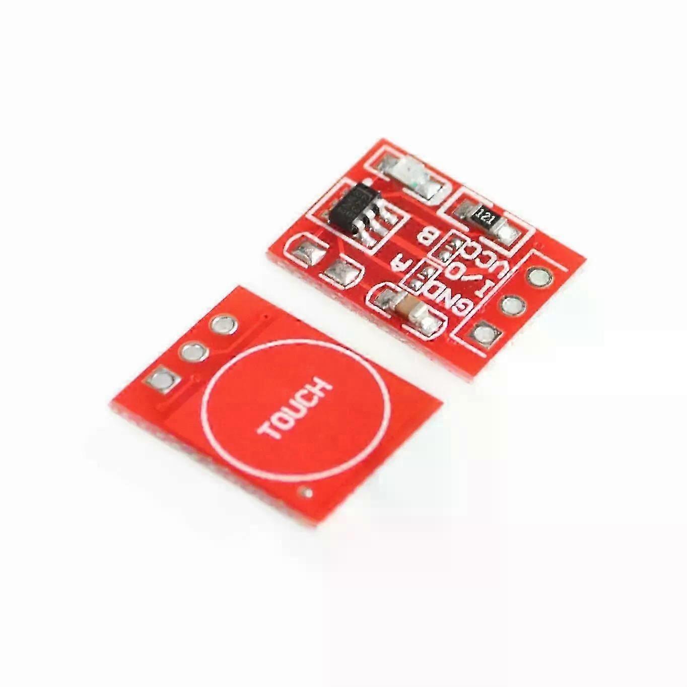 10PCS/LOT NEW TTP223 Touch button Module Capacitor type Single Channel Self Locking Touch switch sensor