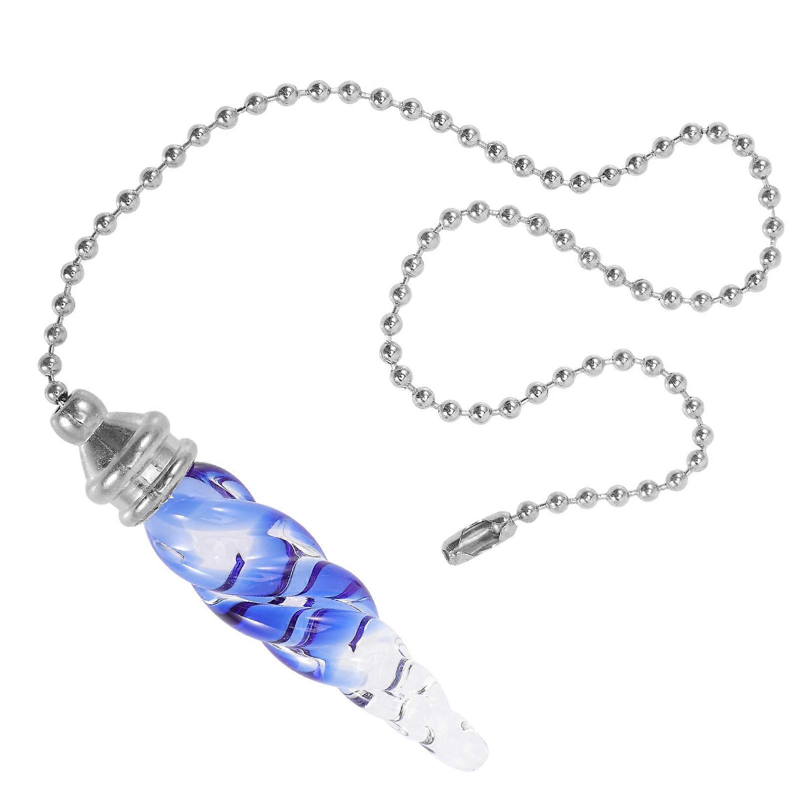 Ceiling Fan Pull Chain Extension Blue Fan Pull Chain 5Pcs Kit