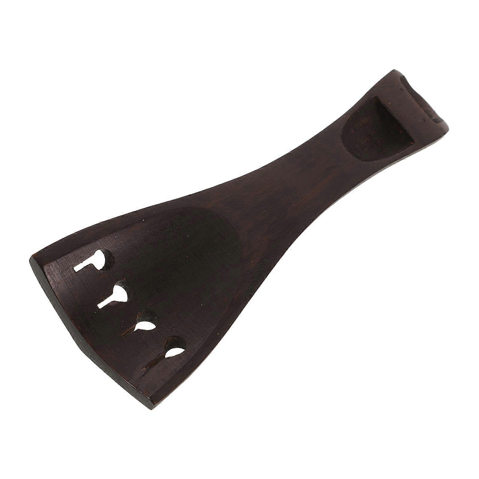 Fiddle Fine Tailpiece For Enhancing Sound Purity In Musical Performance Constructed From Wood And Aluminium Alloy 1Set