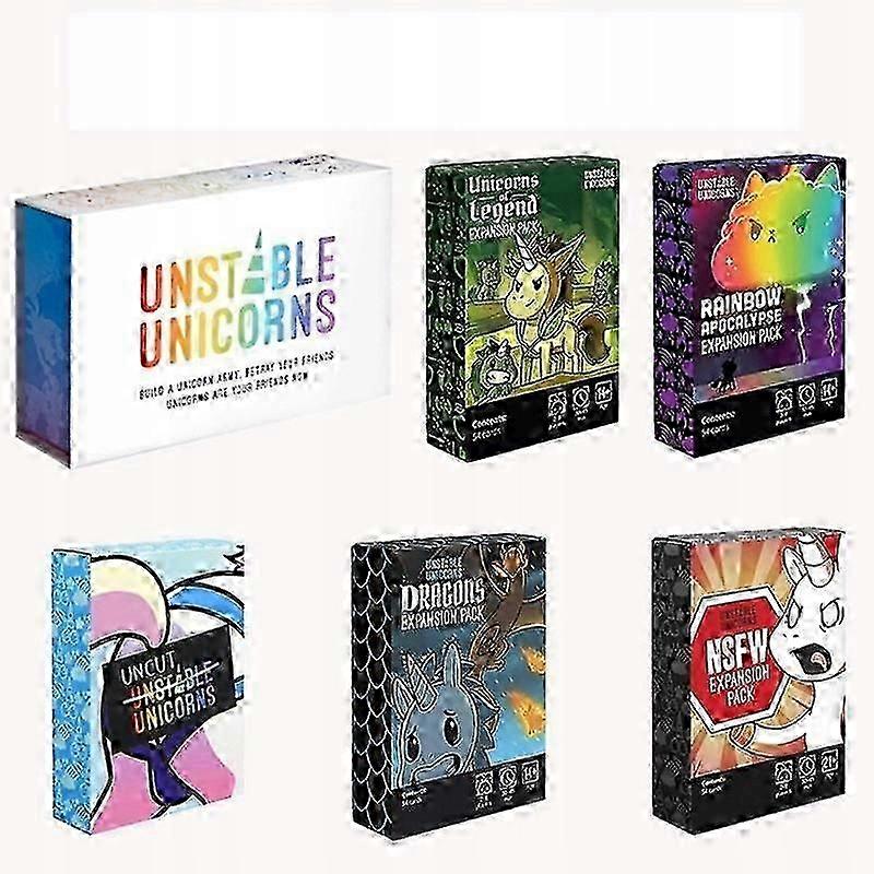 2025 Unstable Unicorns Board Game Party Card Game Set