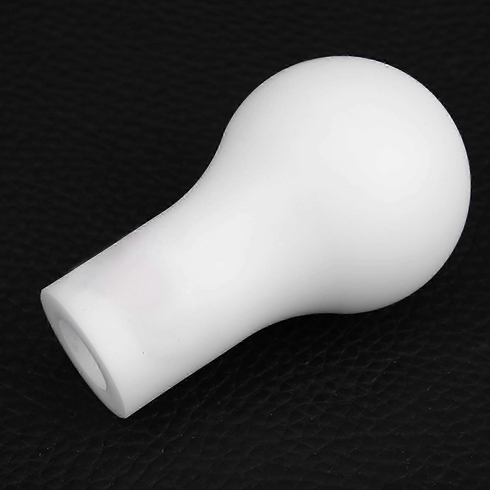 5 Speed 82mm White Manual Gear Shift Knob for Lancer V3/EVO