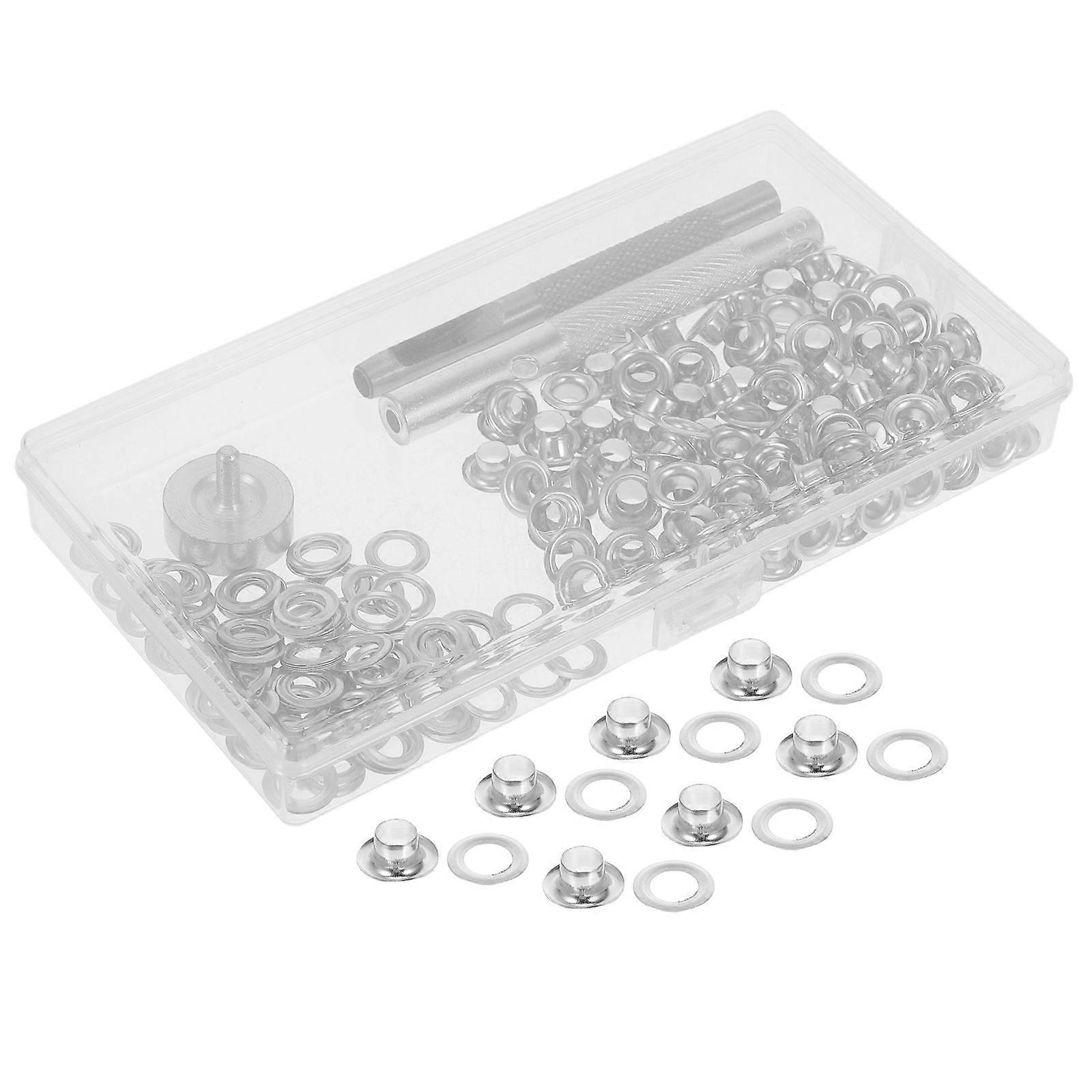 Diy Grommet Tools Grommet Set For Curtains Tarps Fabric Diy Crafts Reinforcement Professional Tool Kit 1Set