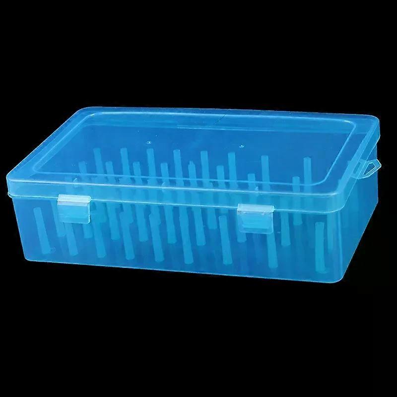 New Sewing Thread  Box 42 Pieces Spools Bobbin Carrying Case Container Holder Craft Spool Organizing Case Sewing 24 Spools