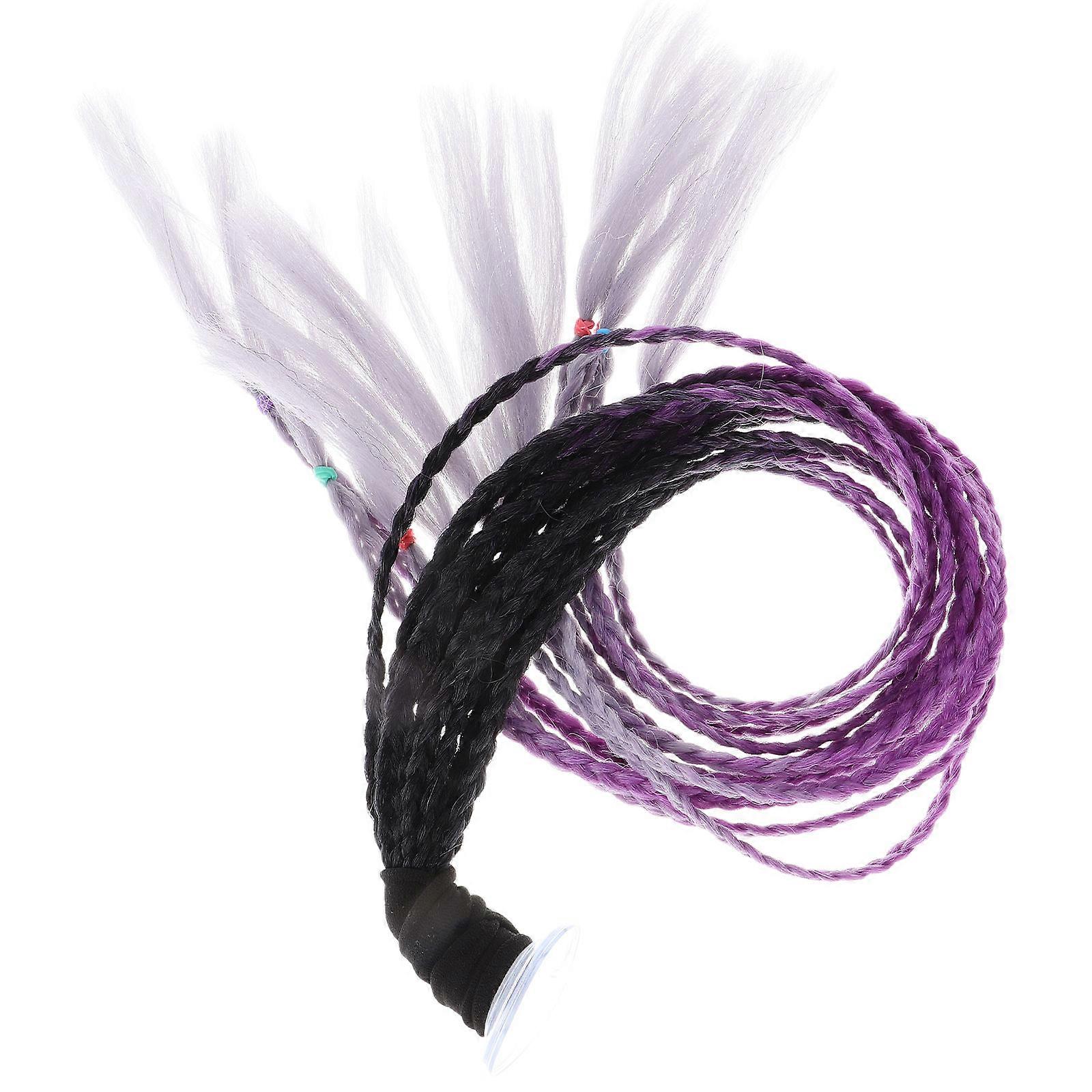 Braid Wig for Daily Use Motorcycle Decor