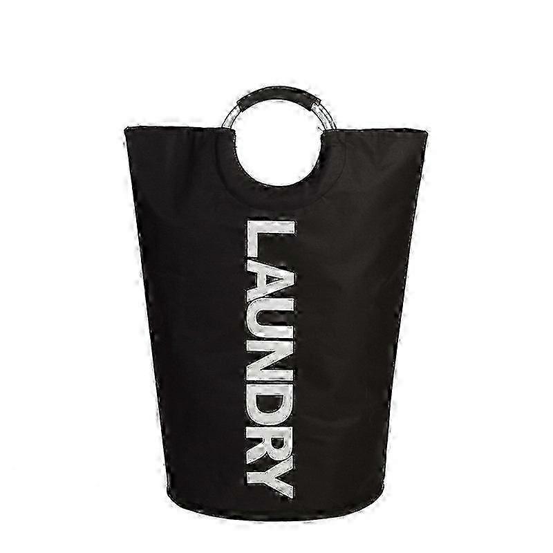 Foldable Laundry Basket, Dirty, Large Capacity, 115L, Black, 1 Piece