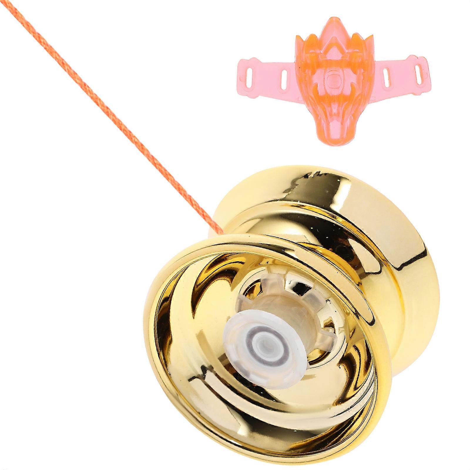 String Yo-yo Toy For Beginners Training 5.5x5.5x3.6CM Alloy Enhance Response Capability 4Set