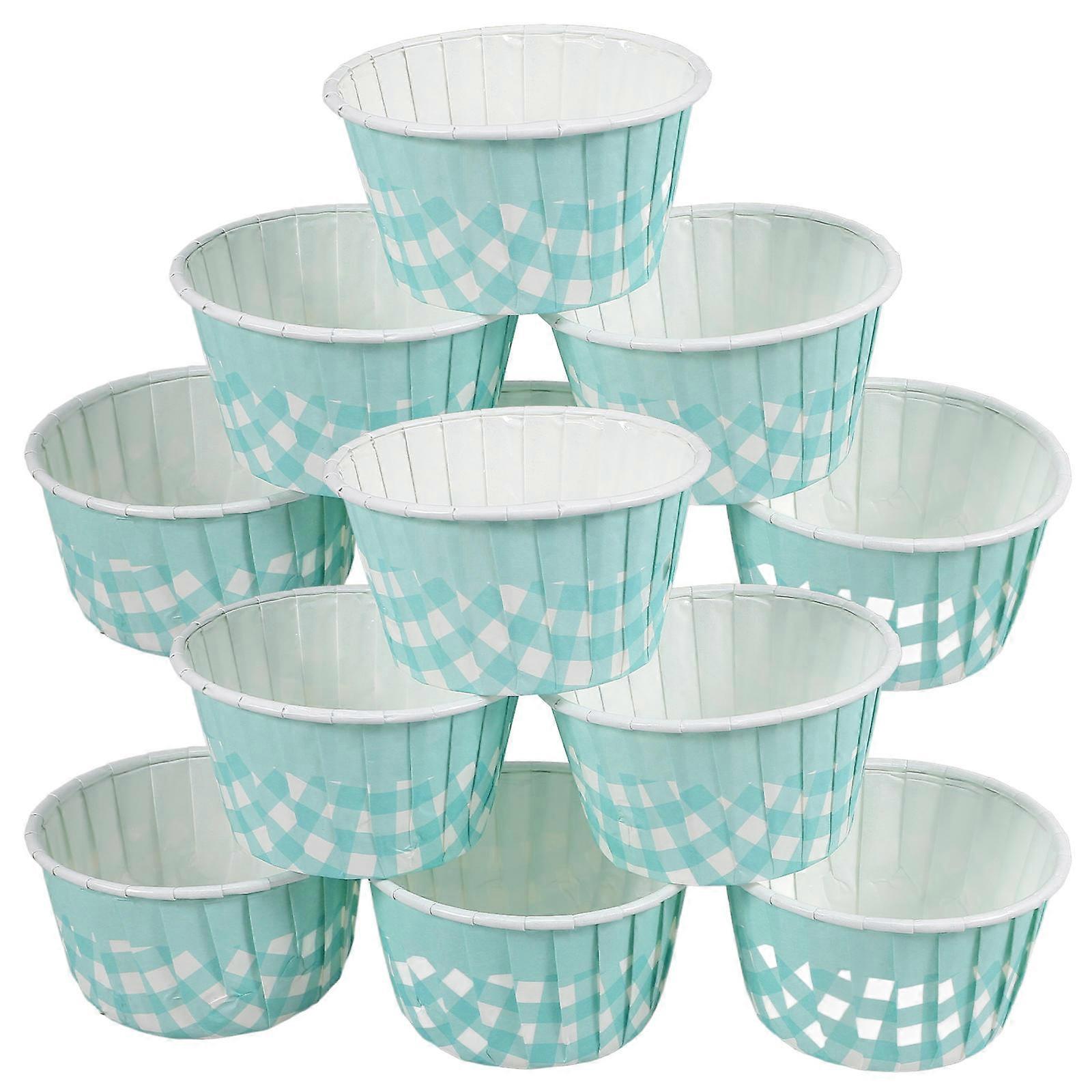 Paper Cake Cups Baking Cups for Storage 50Pcs Sky Paper Cup