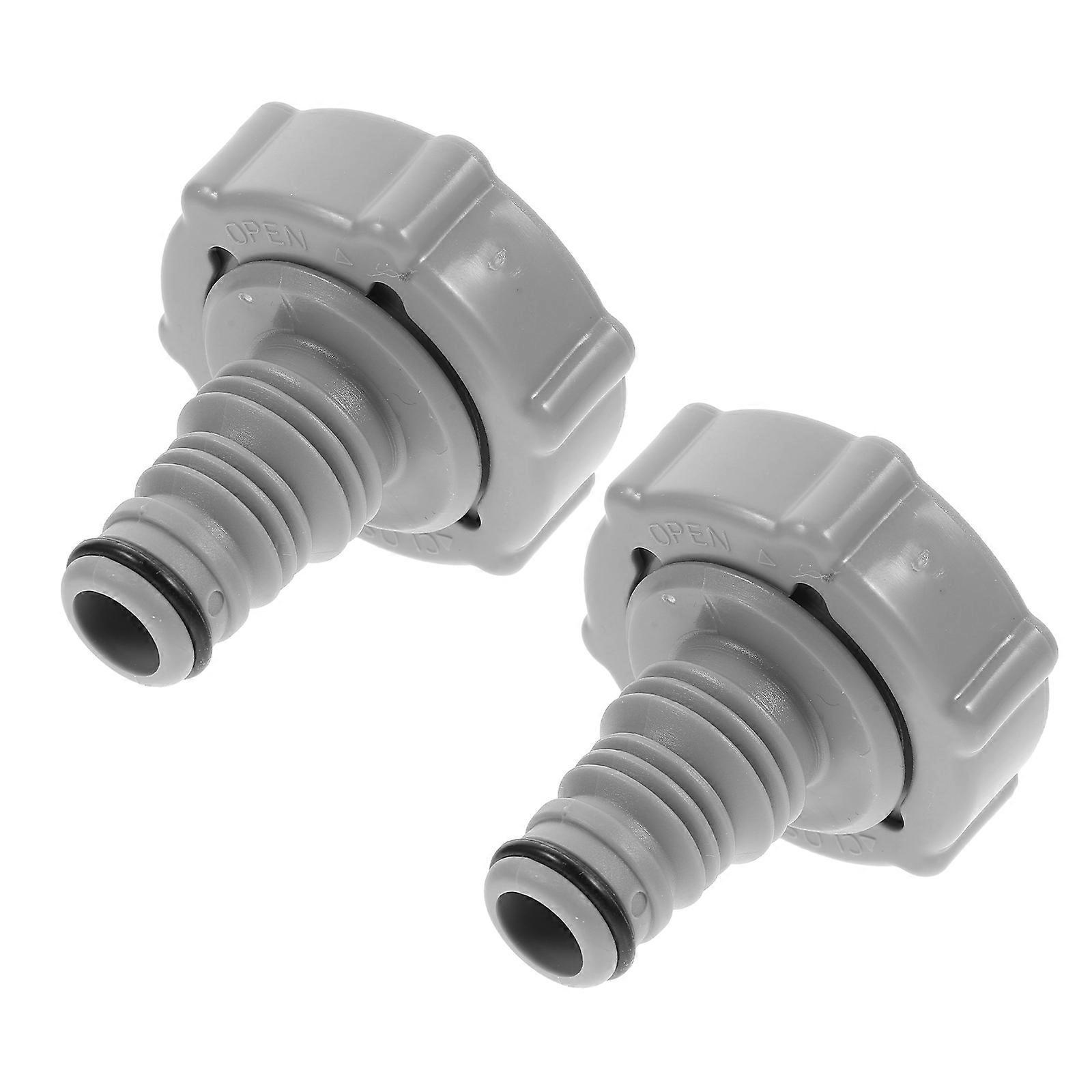 Swimming Pool Hose Connector for Pool Drain Pipe Adapter 2Pcs