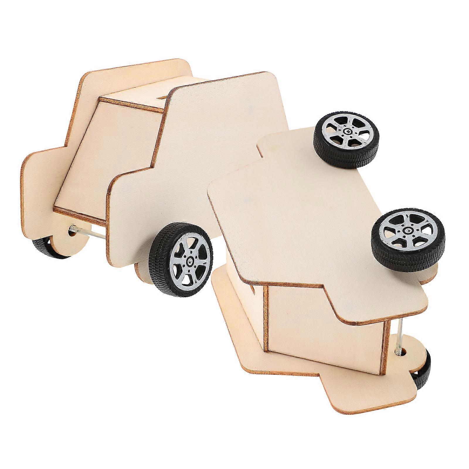 Wooden Saving Pot DIY Hand Drawing Function 2Pcs for Kids Creativity