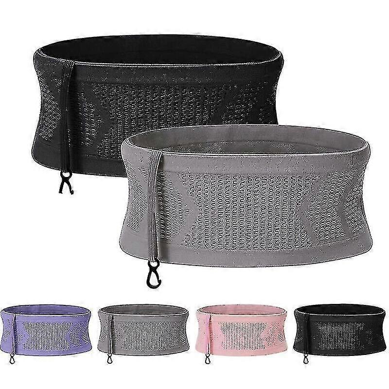Multifunctional Knit Breathable Concealed Waist Bag For Running