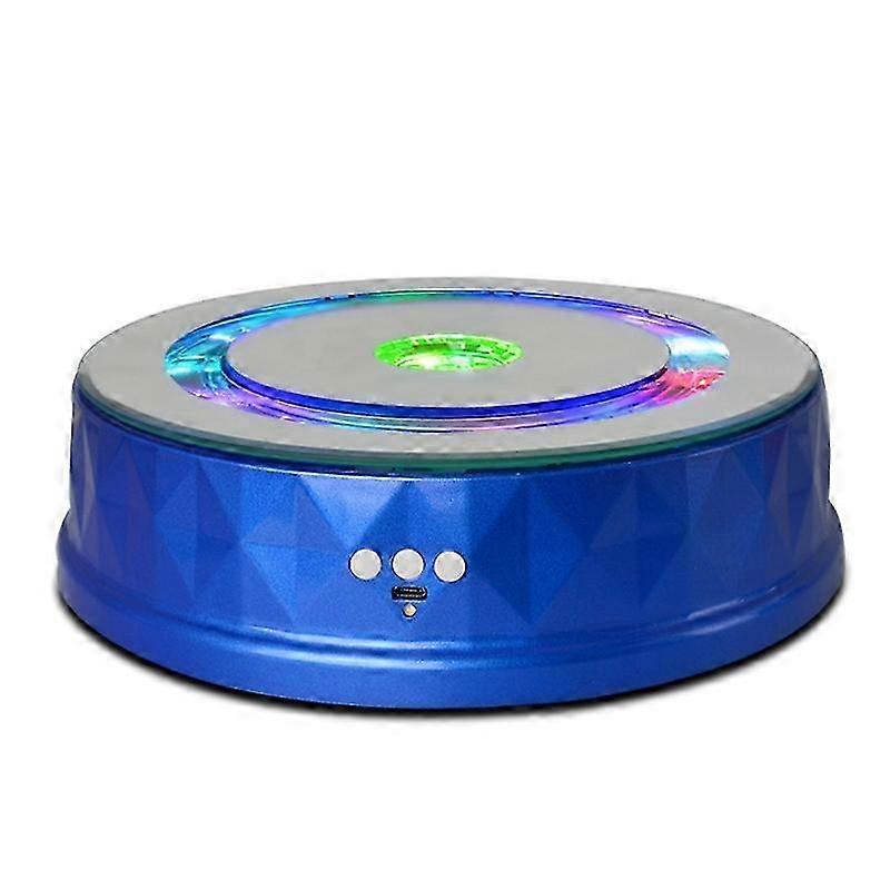 2025 LED Light ectric Rotating Turntable Display Stand
