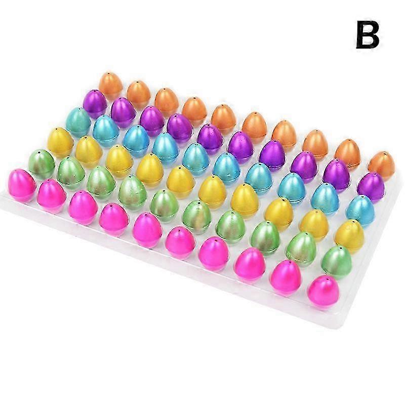 26-27 Easter Magic Hatching Growing Dinosaur Eggs, 60 Pcs Dinosaur Eggs