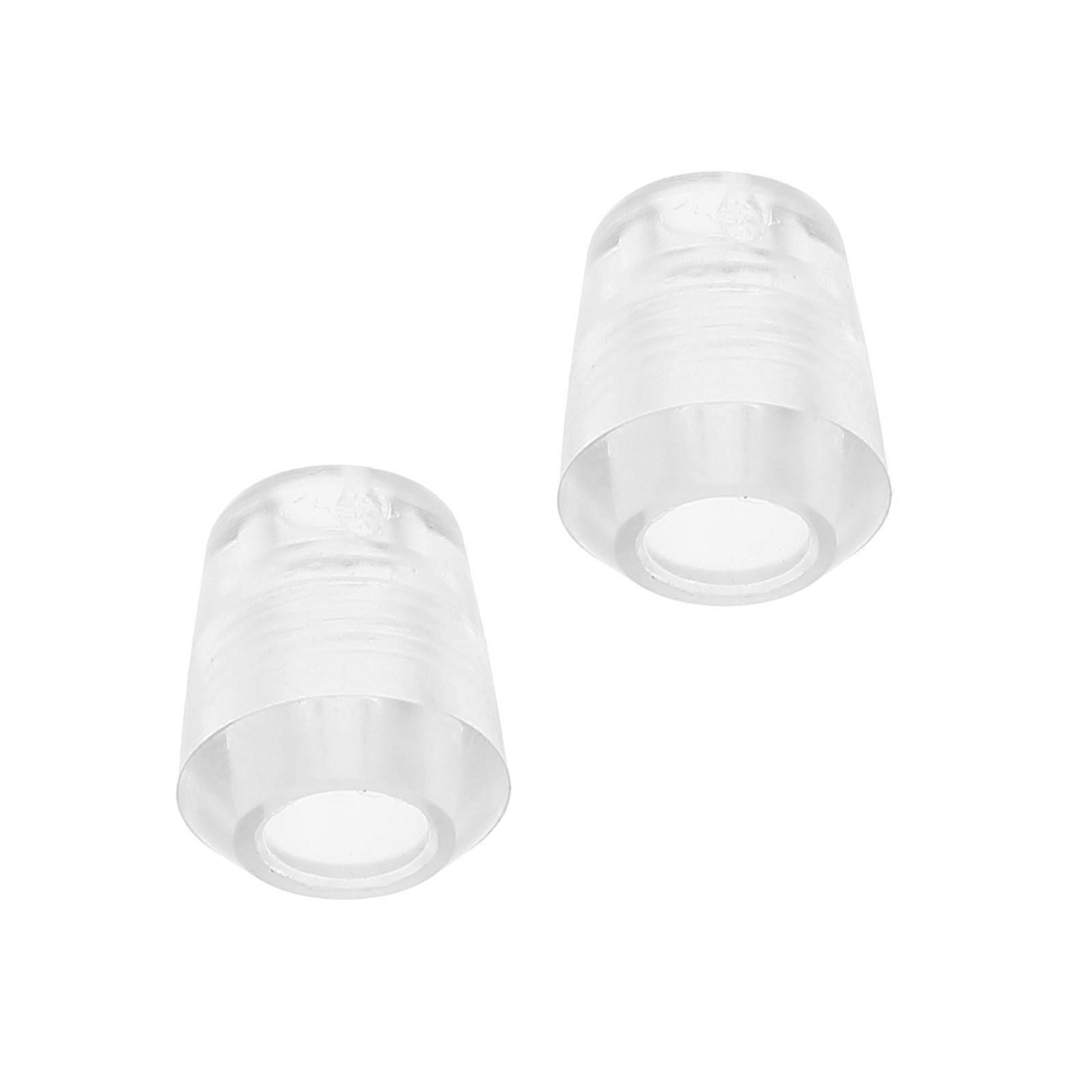 Transparent Silicone Stethoscope Earbuds for Replacement 5Pairs Pack