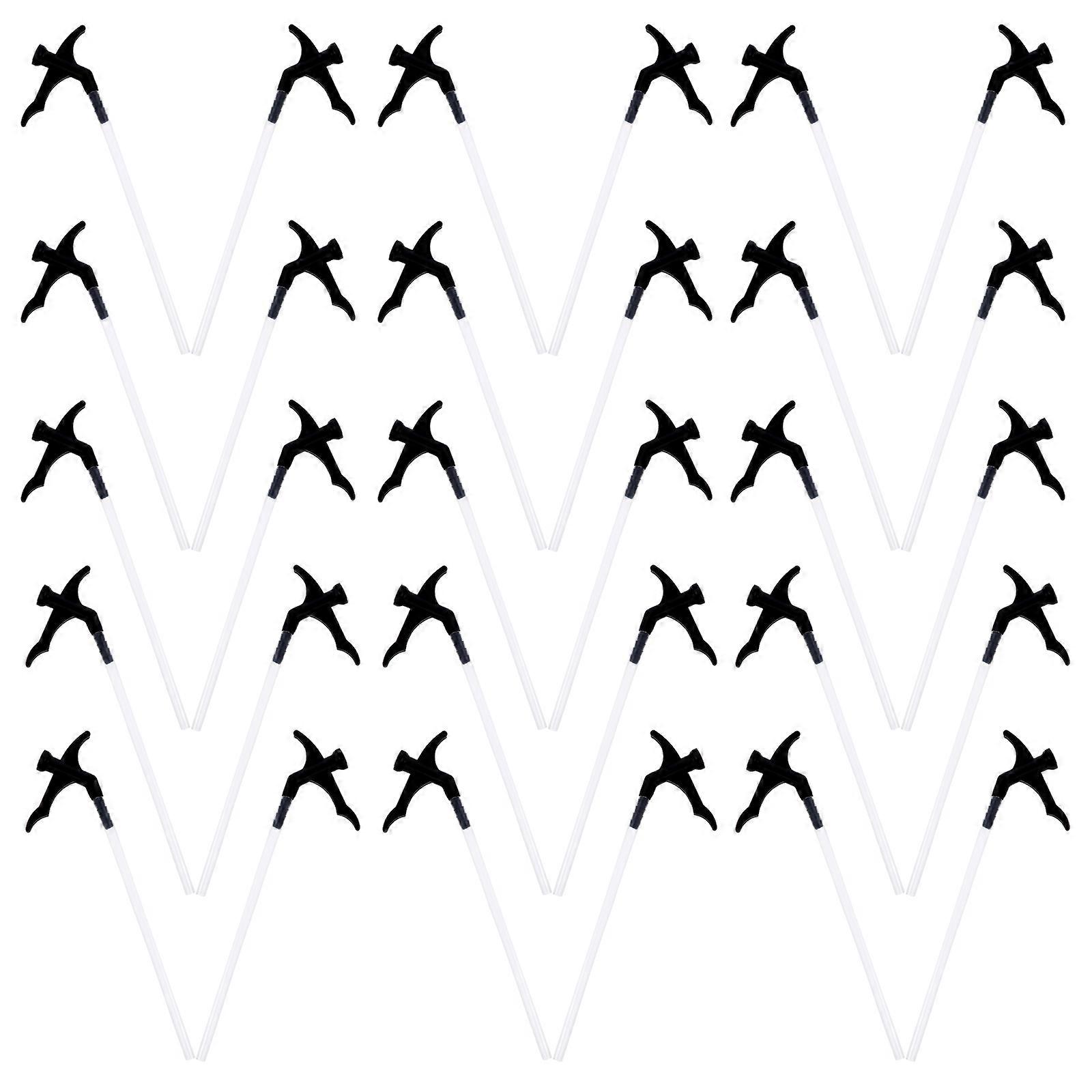 Spray Foams Tubes Plastic Replacement for Filling 90Pcs Set for Decoration