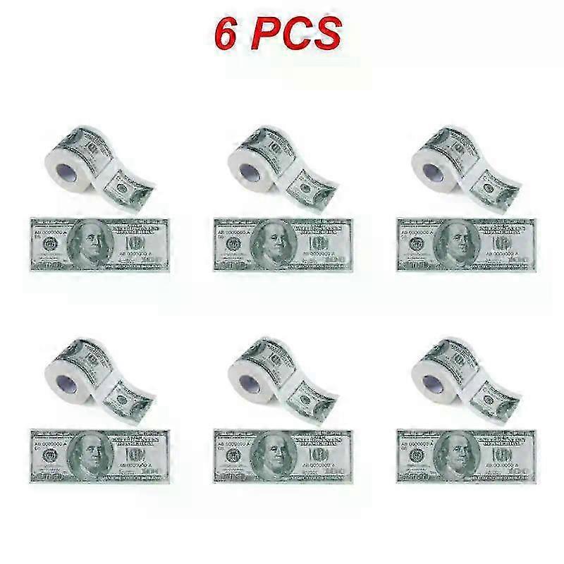 1~8pcs Grappig Toiletpapier, Sanitair Document Houtpulpdocument