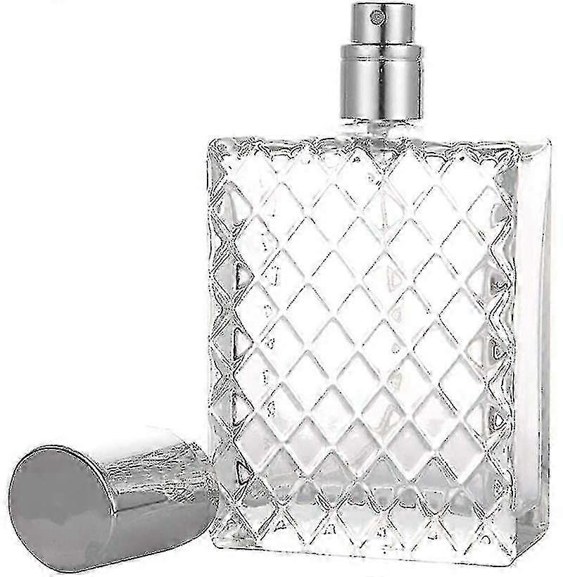100ml Empty Refillable Perfume Clear Glass Atomiser Spray Bottles 25-26s