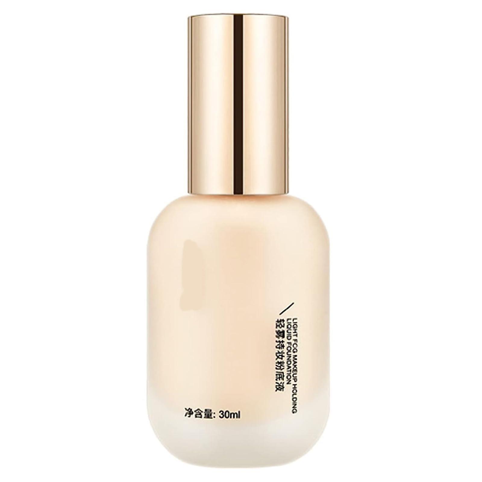 Lightweight Waterproof Liquid Foundation with Hydrating Long Lasting Buildable Coverage for All Skin Types