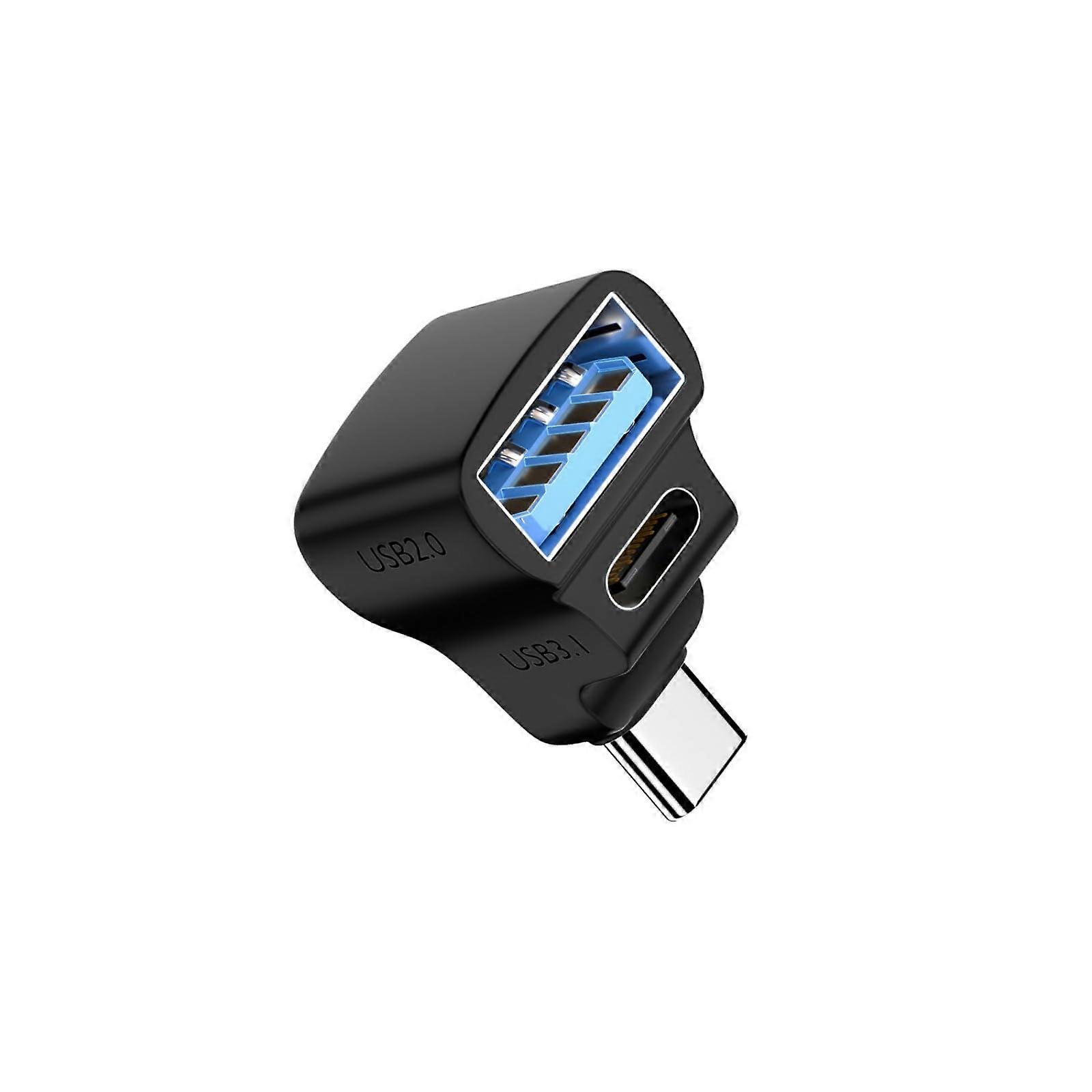 USB C Hub Type C Adapter 20Gbps Speed Transfer 8K Output Dual Port for Multiple Devices