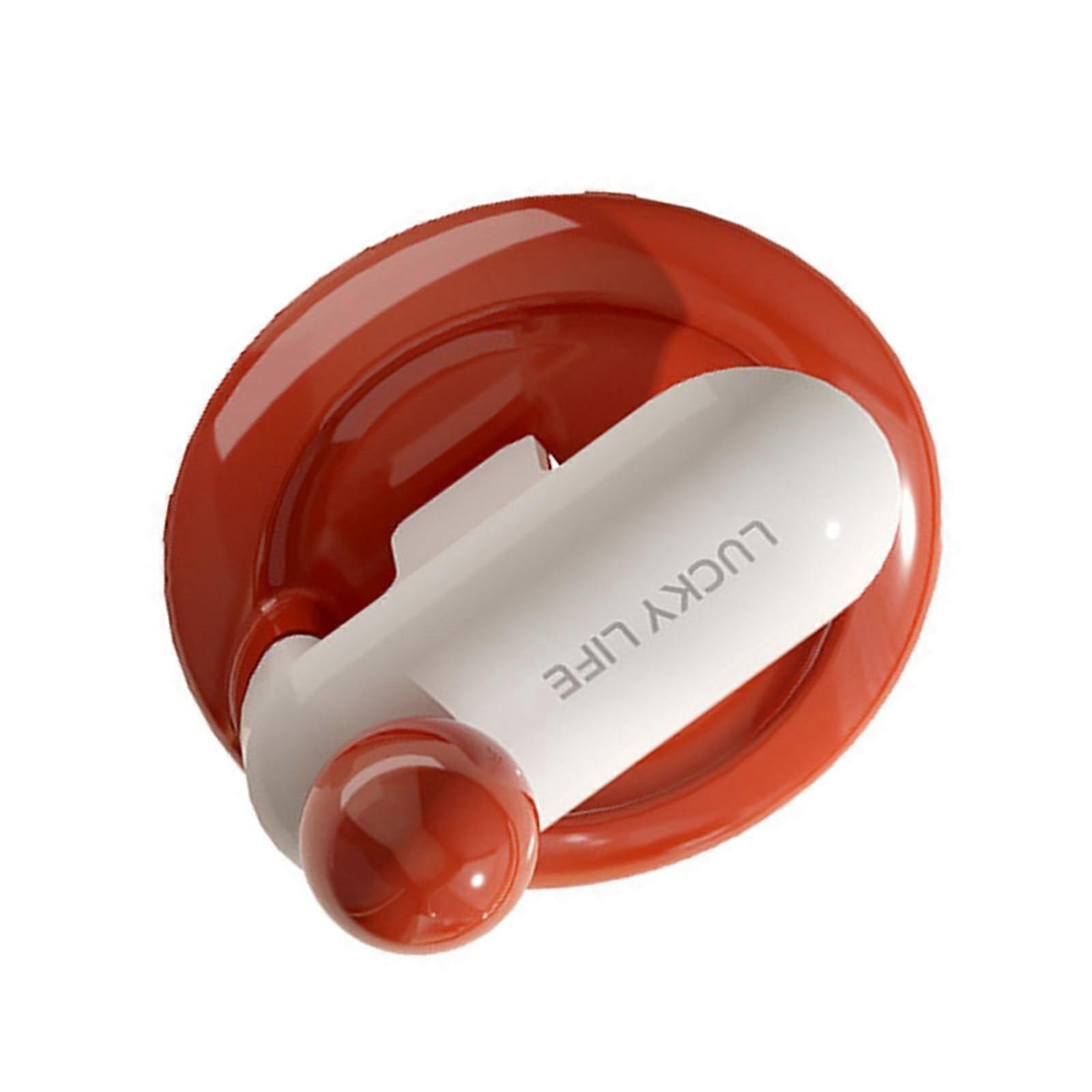 Toothpaste Holder Wall Mounted Bathroom Organizer with Space Saving Colorful ABS Storage Rack