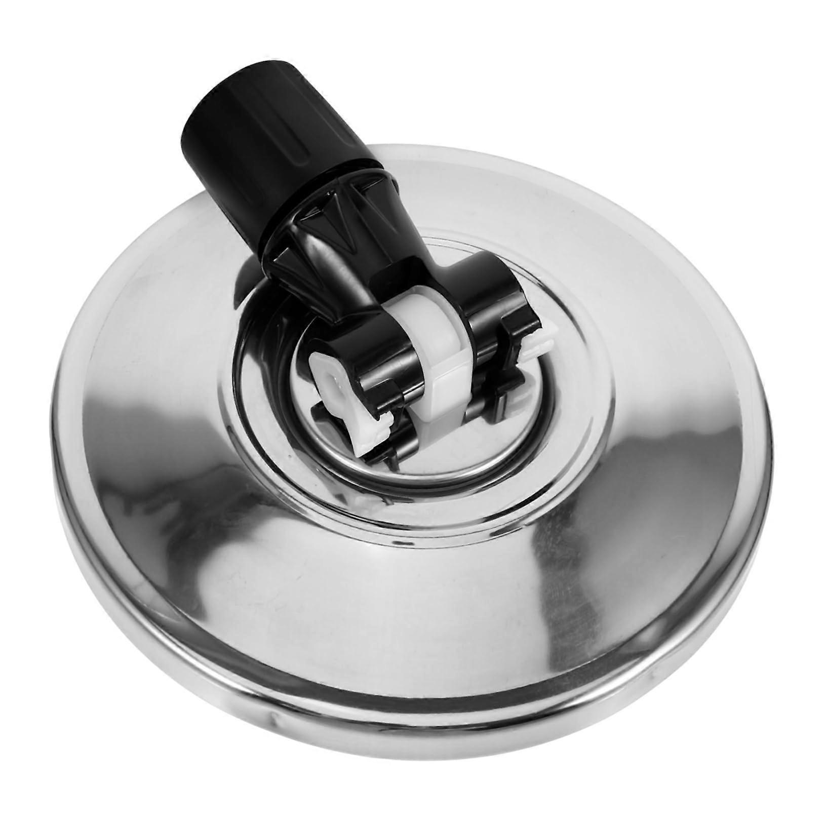 Rotary Mop Head Replacement with Stainless Steel Base and Microfiber Refills for Universal Fit