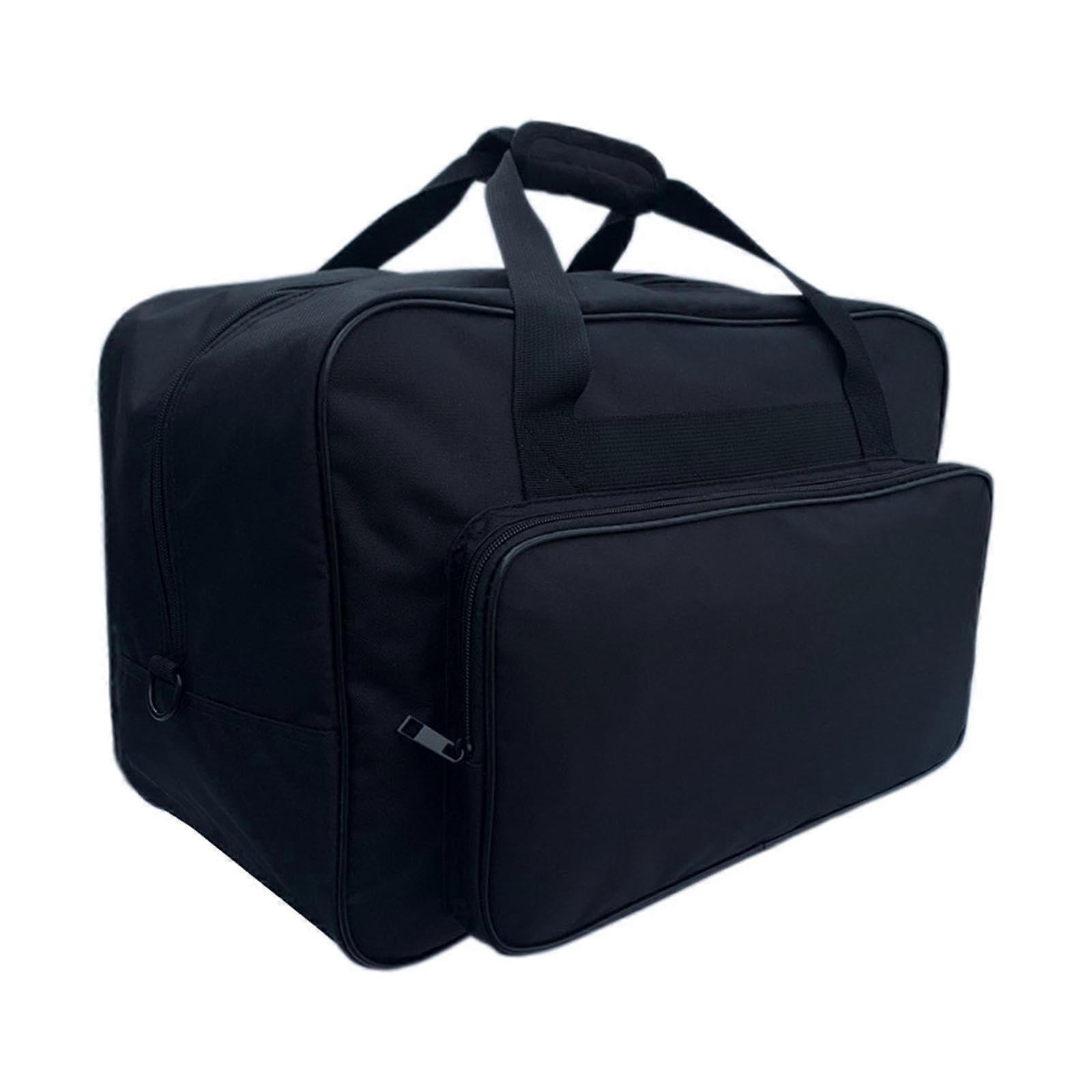 Sewing Machine Carrying Case Large Capacity Travel Bag with Padded Handle and Multi Pockets