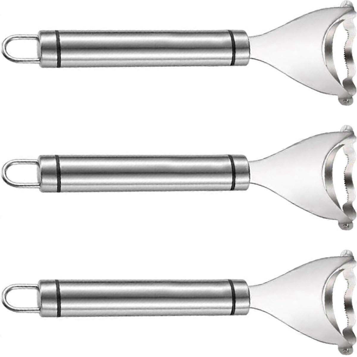 3Pcs Stainless Steel Corn Peeler Set for Fast Kernel Removal Manual Corn Stripper Kitchen Tool