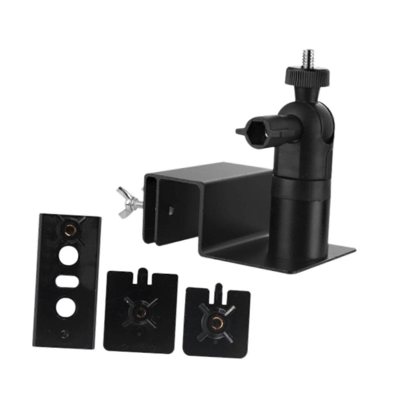 Security Camera Mount 360° Adjustable Rotation Wall and Gutter Bracket for Indoor Outdoor Use