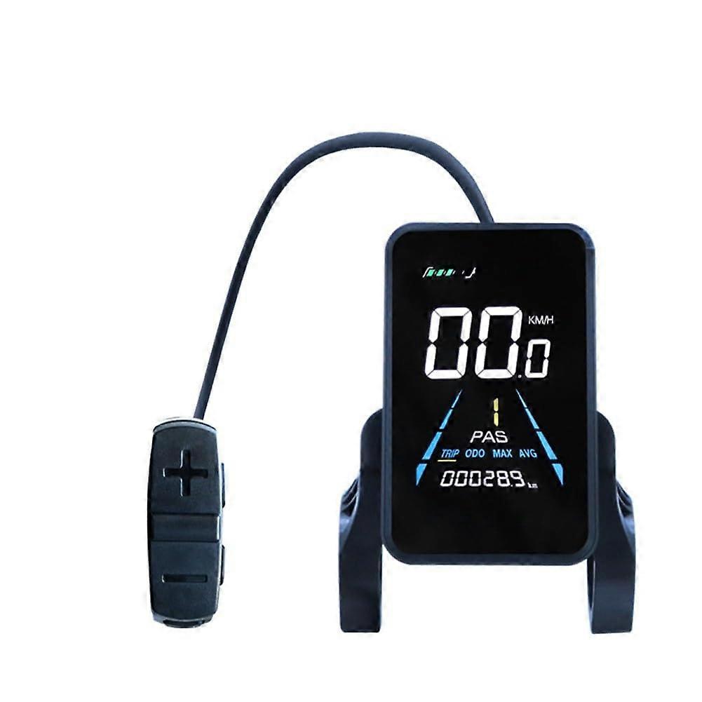 Waterproof Electric Bike LCD Display Panel with RealTime Speedometer, Handlebar Mounted Design