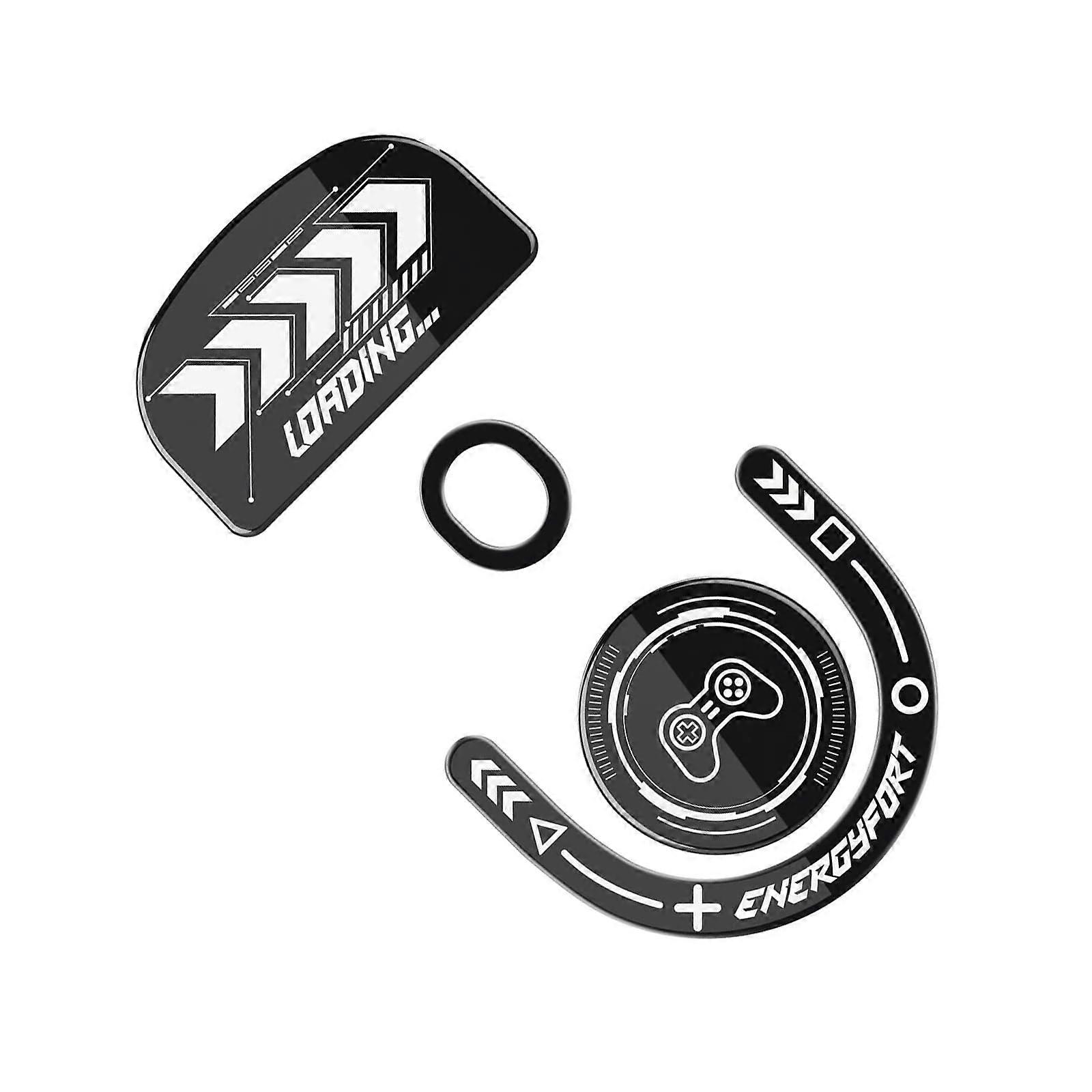 Glass Mouse Skates Compatible with GPW3 Gaming Mouse Feet with Speed Glide and Precise Cursor Control