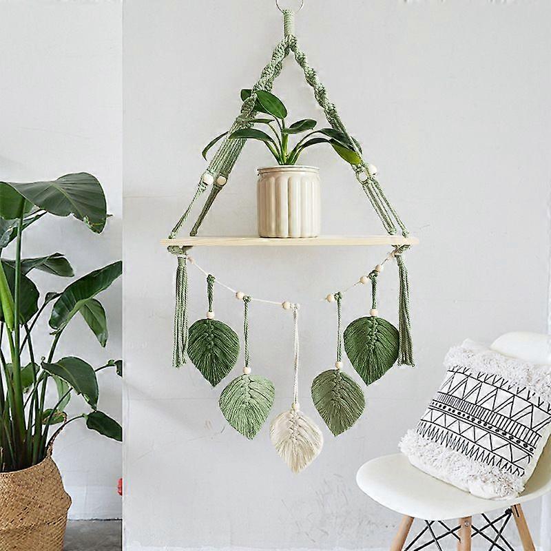 Tapestry Storage Rack Flower Pot Display B&B Wall-Mounted Storage Rack