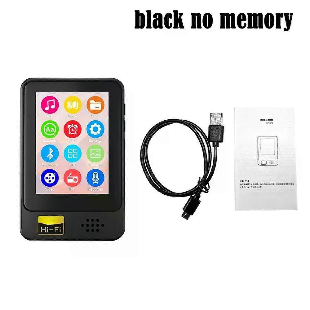 Portable Bluetooth 52 MP4 Player Touch Screen Walkman with E-book/FM Radio/recording Function Music Player Built-in Speaker