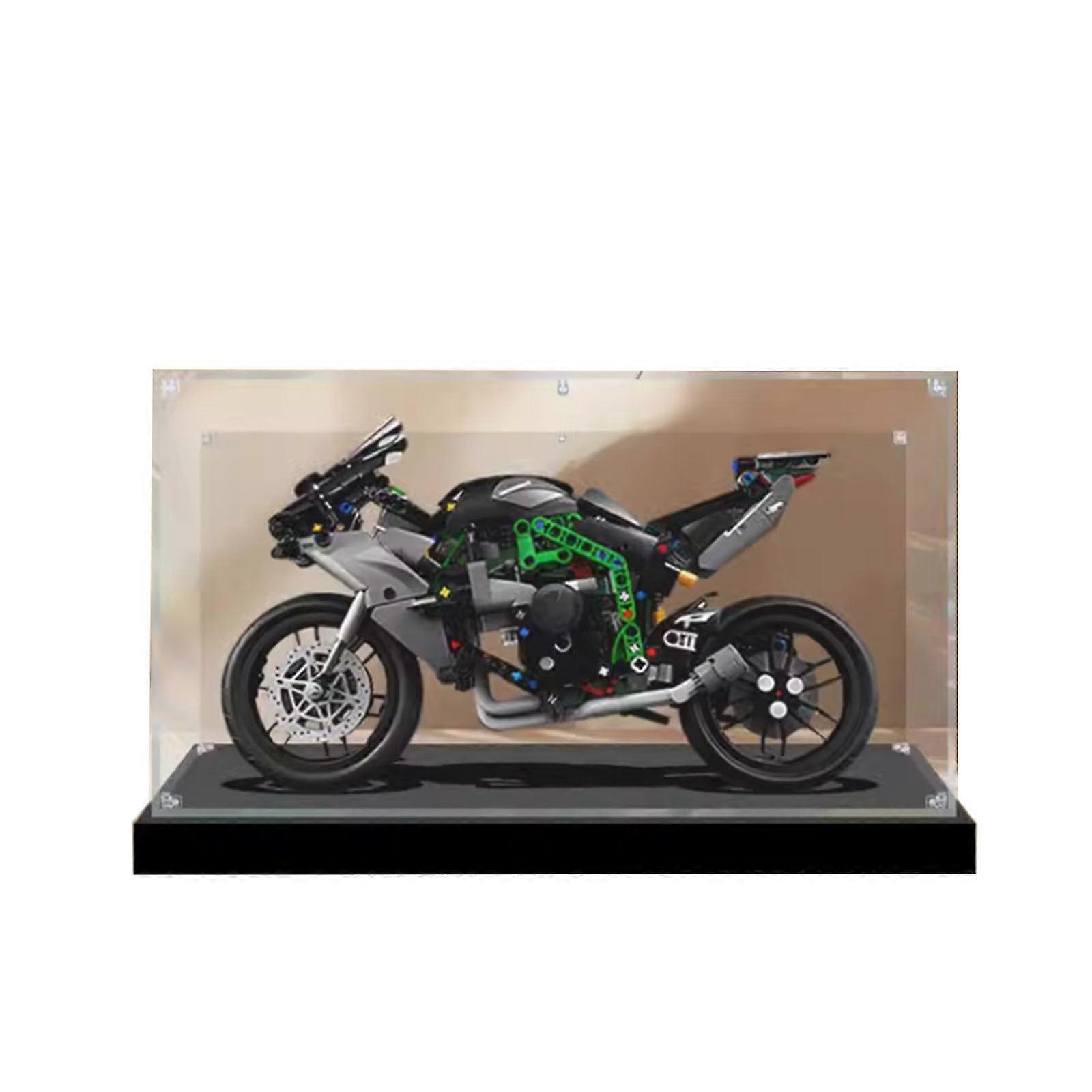 Acrylic Display Case Dustproof Clear Protective Box for  42170 H2R Motorcycle Model