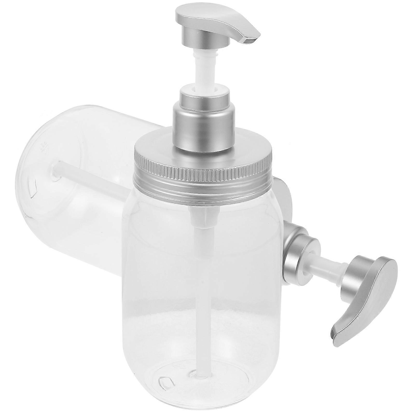 Refillable Shampoo Bottles with Pump for Storage 2Pcs Assorted Color Pet