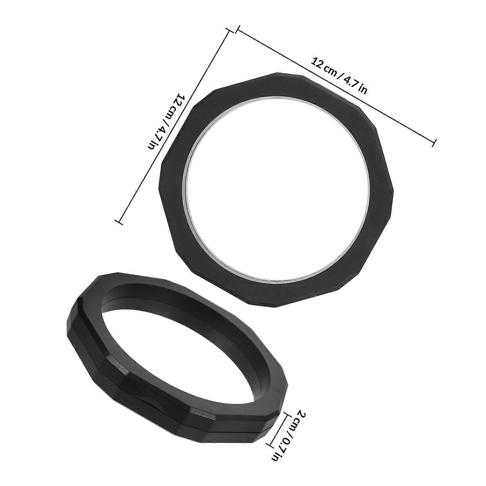 3D Display Box for Display Transparent Jewelry Black Floating Frame