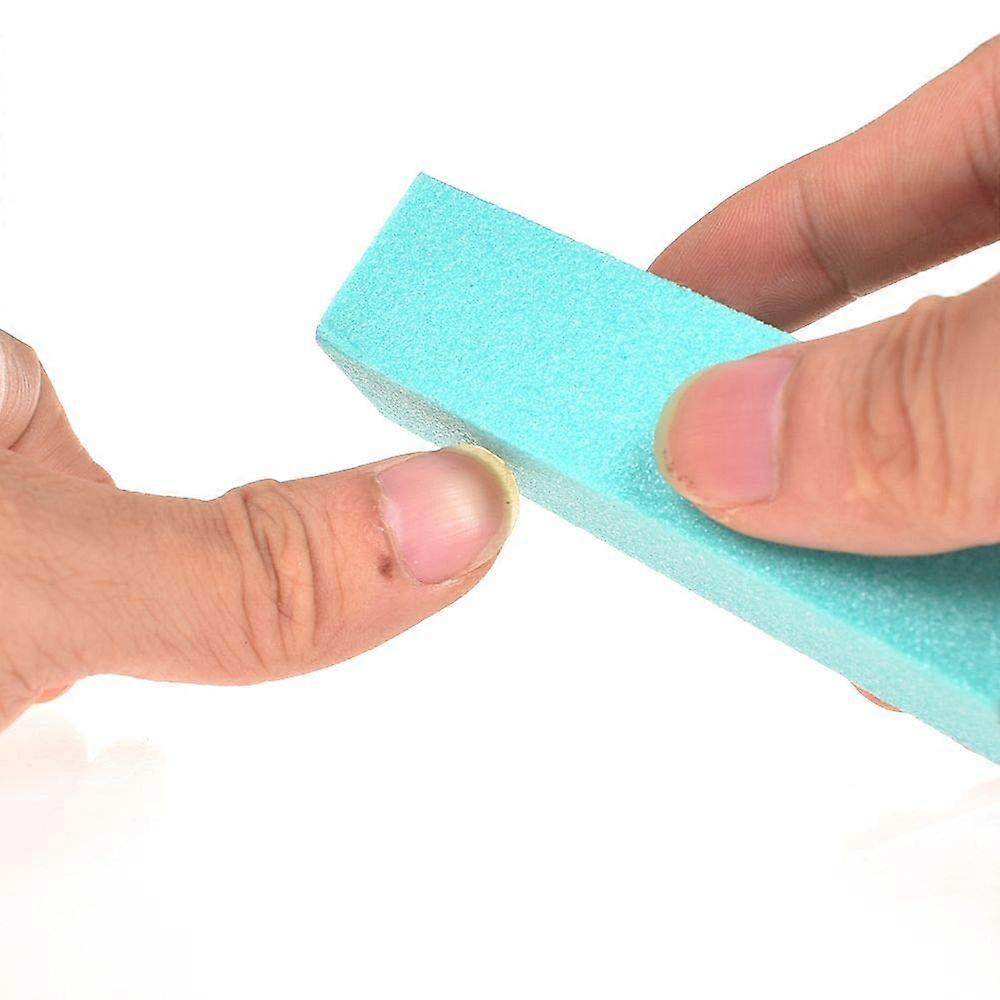 Nail Buffer Blocks 10 Pack, Double-Sided Sanding Sponge Files for Shaping & Buffing Nails