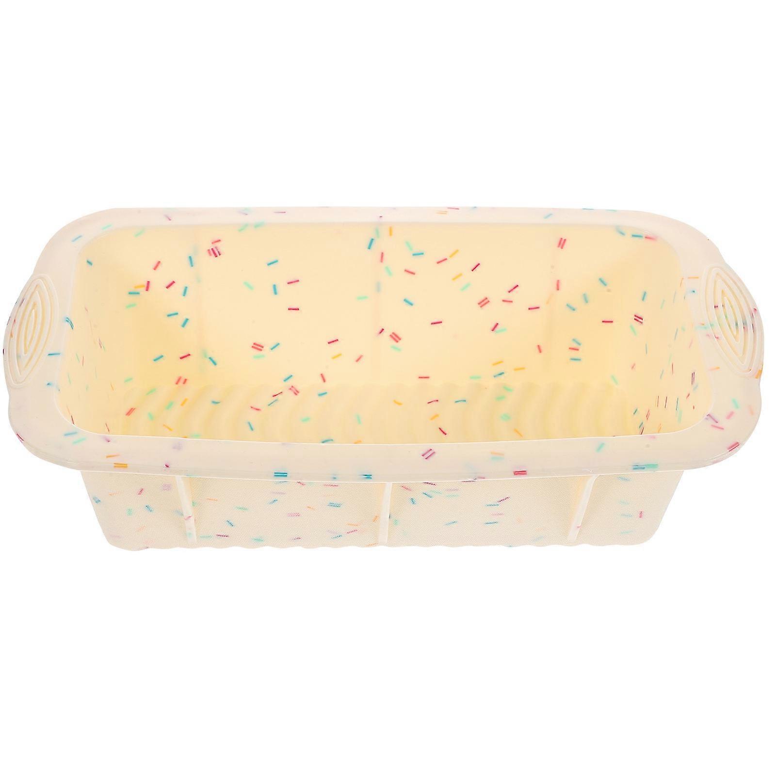 Bread Making Mold Easy Demoulding Rectangular Baking Accessory for Home 9.3×4.9×2.4in 1Pcs