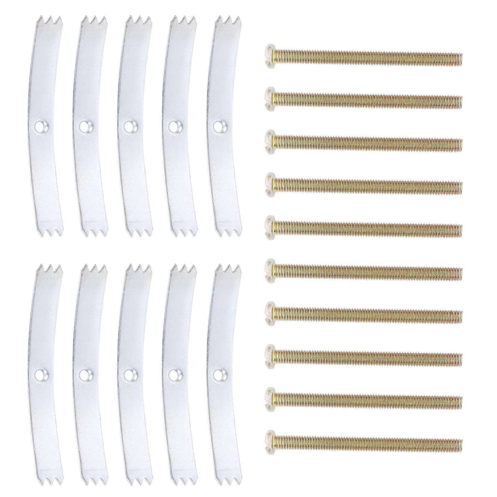 Repair 86 Type Switch Socket Tool 20Pcs Silver Iron For Electrical Repairs