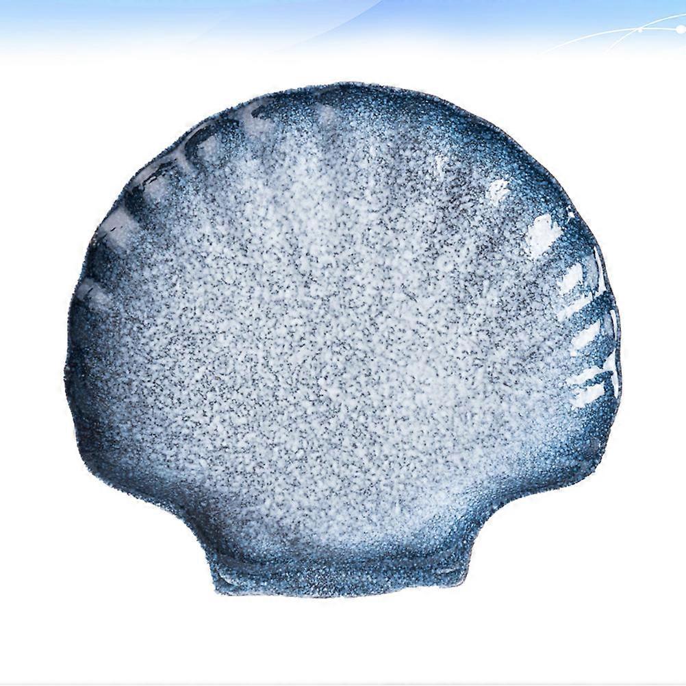 Creative Household Plate for Shell Shape Design 1Pcs Ceramic Dish