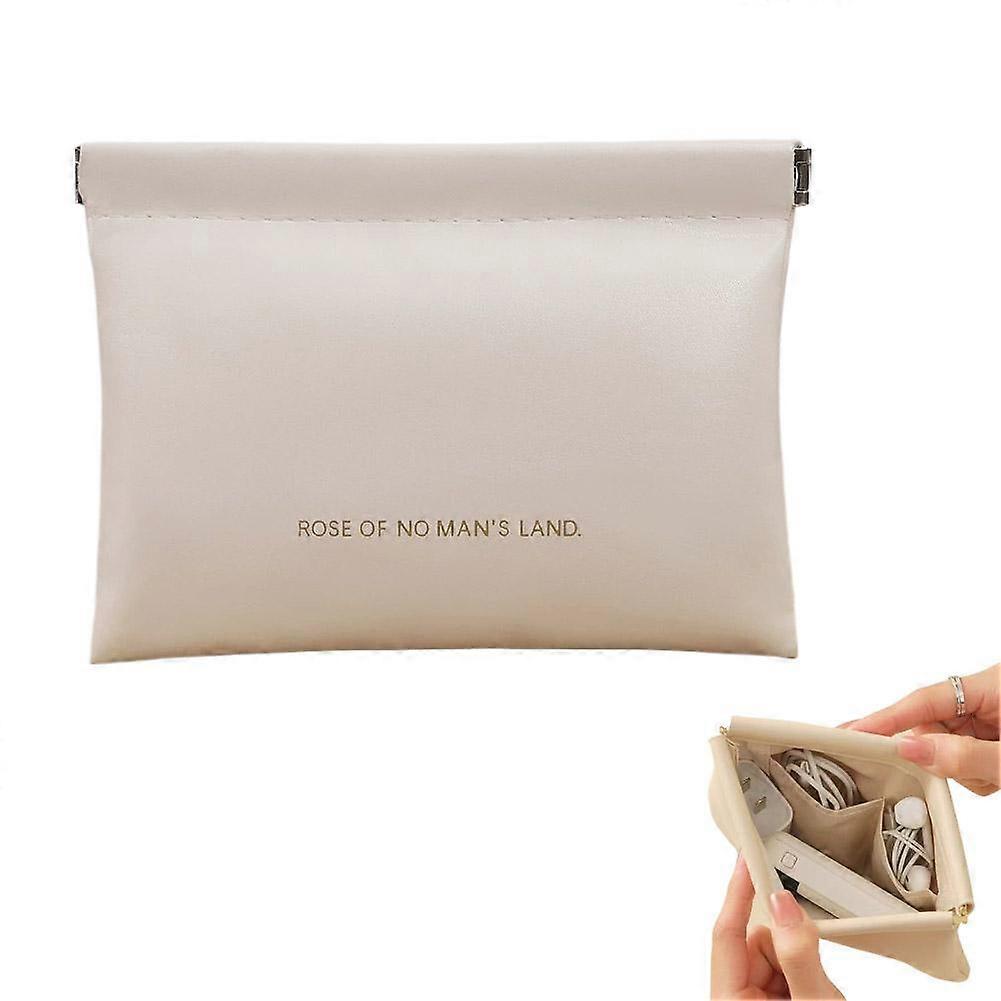 Makeup Bag Data Mini Portable Cable Digital Storage Bag Automatically Close