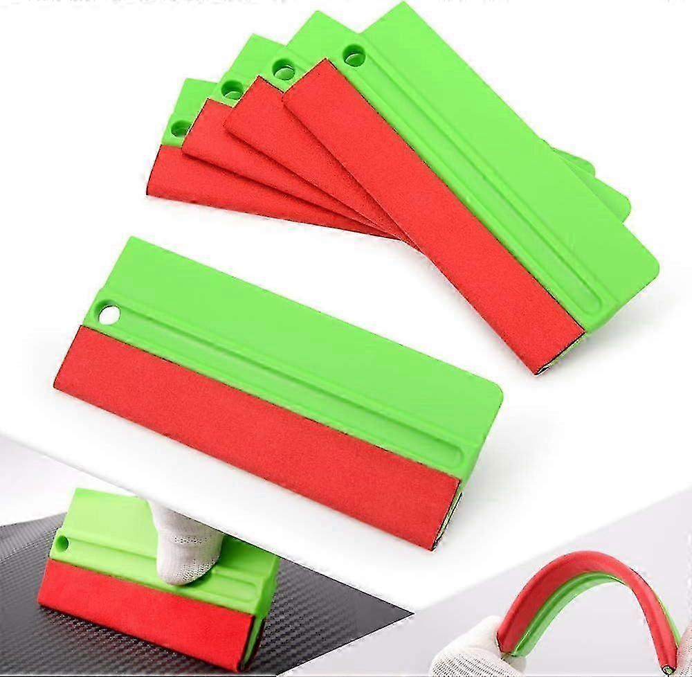 Vinyl Squeegee Set - 5 Pcs for Sensitive Surface Film Application