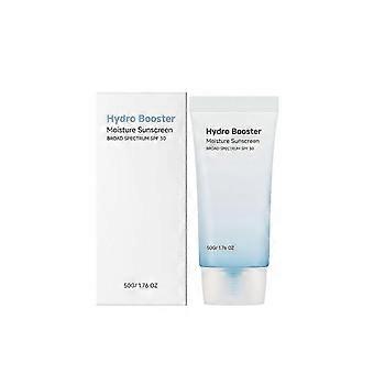 Hydro Booster Sonnenschutz, LSF 30, nicht fettend, leichte, feuchtigkeitsspendende Sonnencreme für das Gesicht ohne weißen Film, ideal für unterwegs, 50 ml