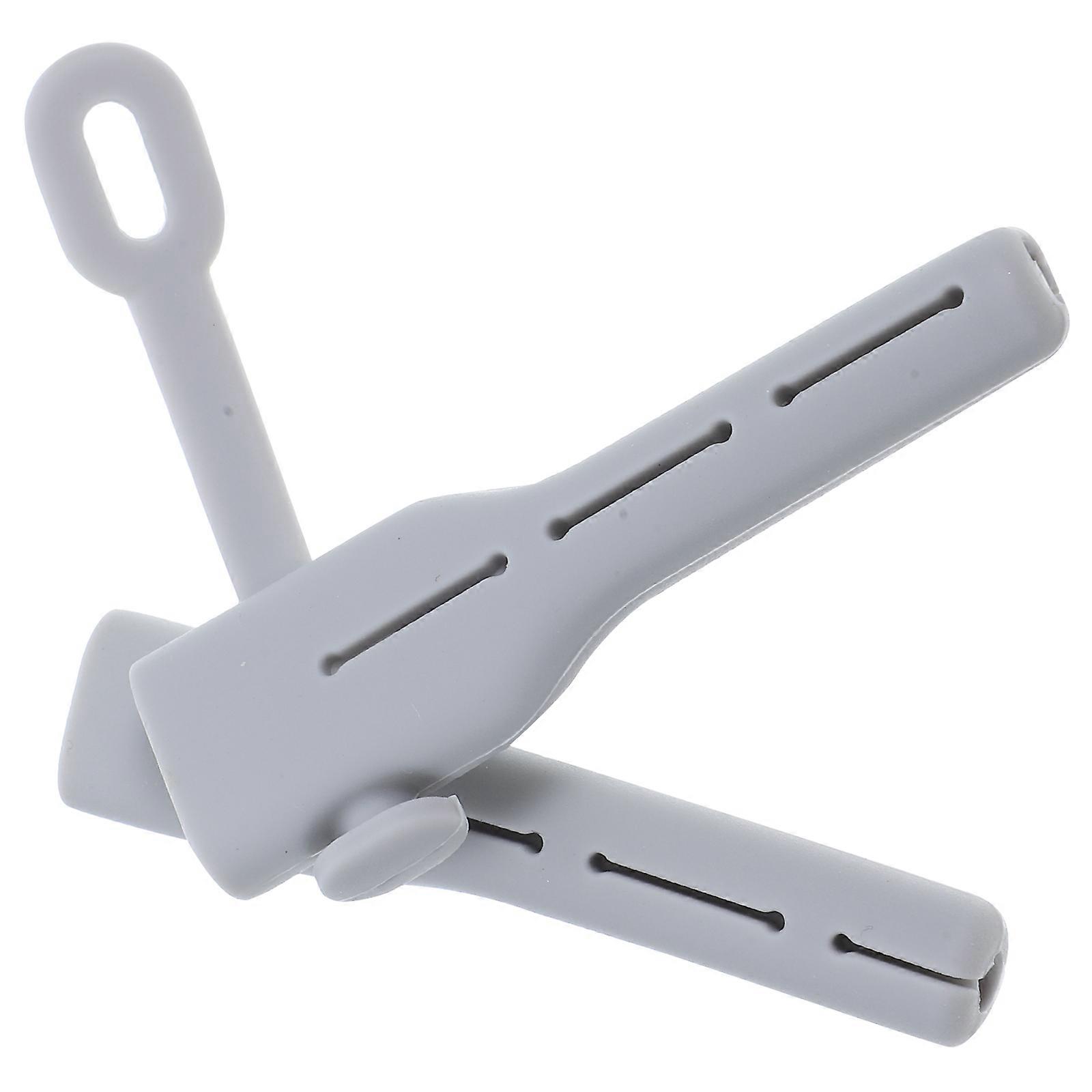 Data Line Protective Cover Silicone Cable Protector for Cable 2Pcs Grey Set