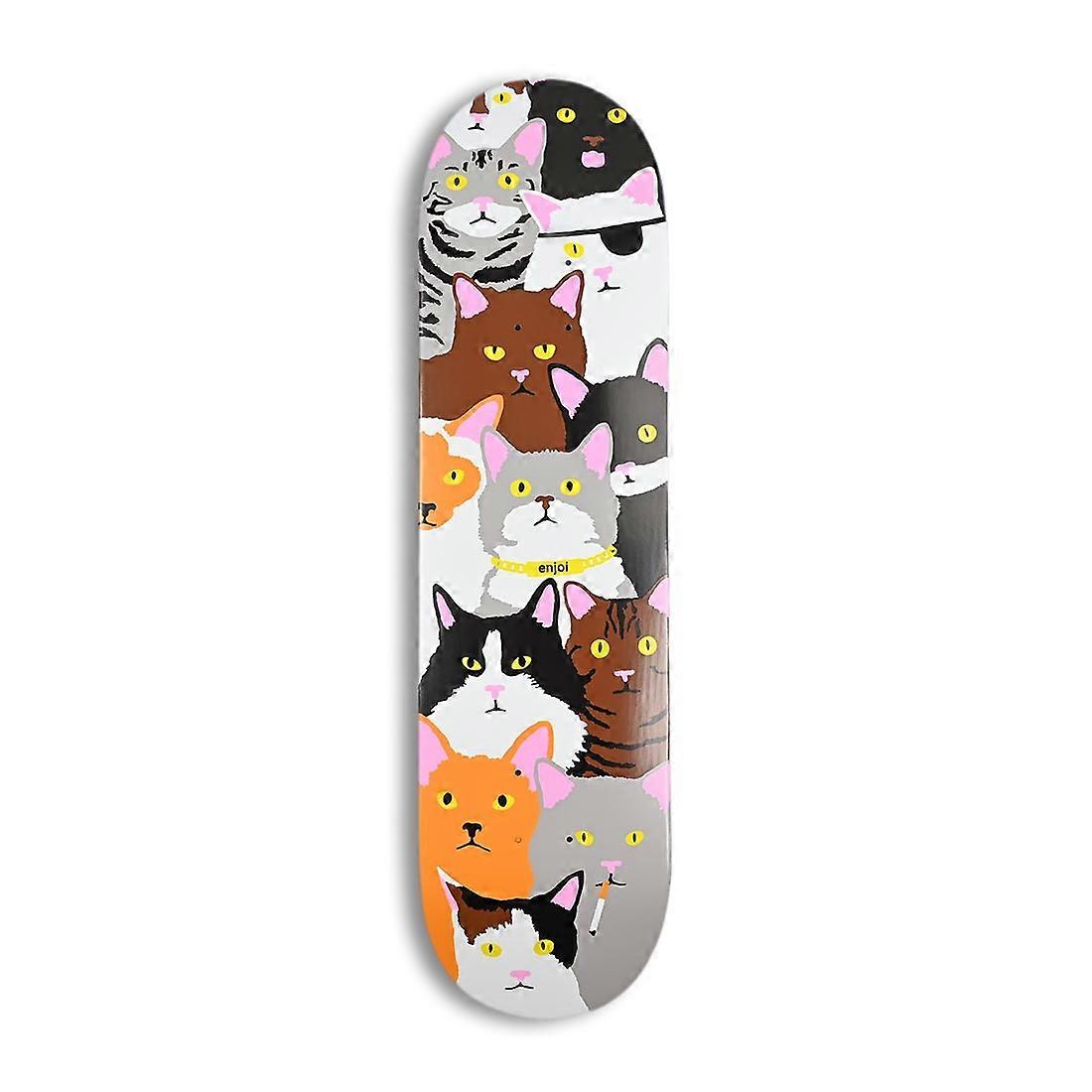 Enjoi Cat Collage R7 Skateboard Deck