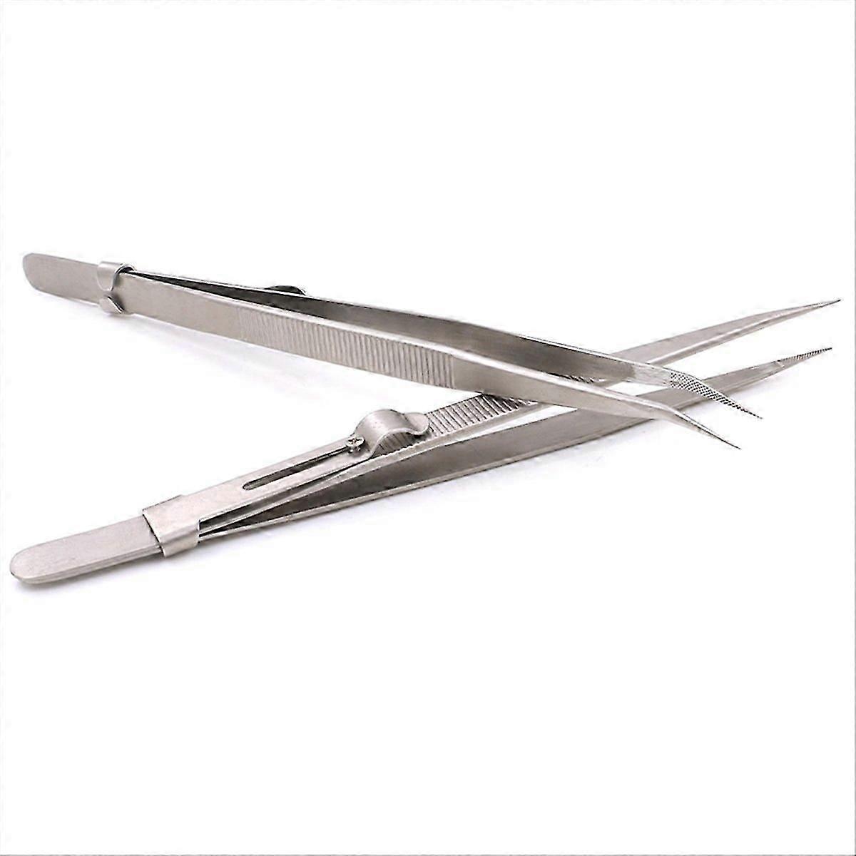 2PCS Precision Tweezers, Model Hobby Making Tools,