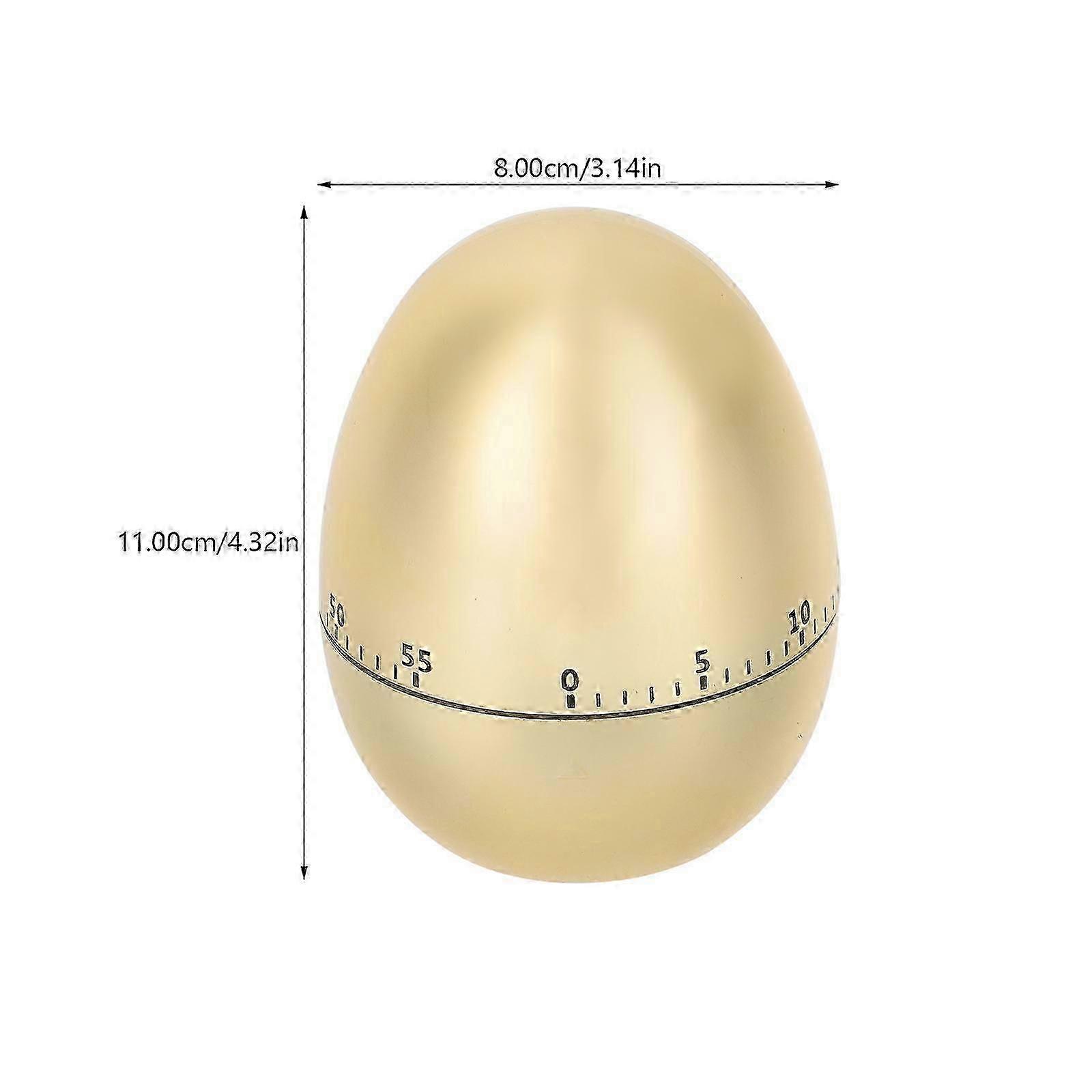 Kitchen Timer Creative Egg Shape Timer compatible Cooking Tasks Mechanical